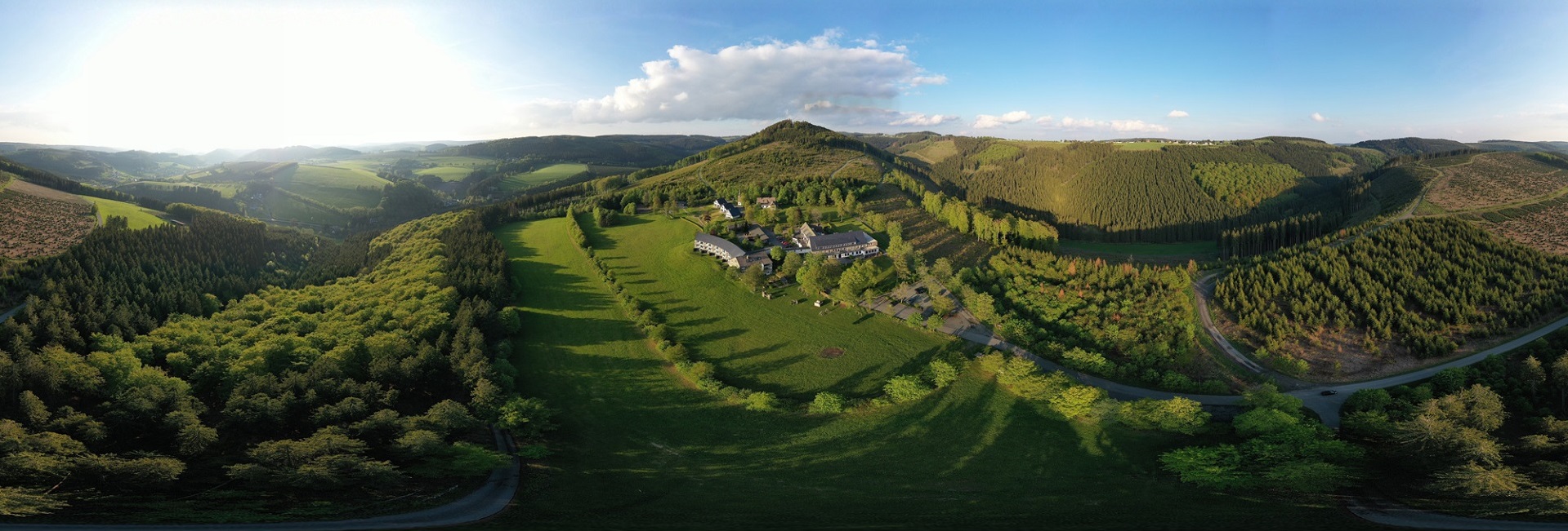 luftaufnahme Hotel Sauerland