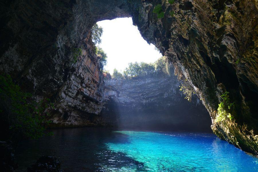 Melissani Cave